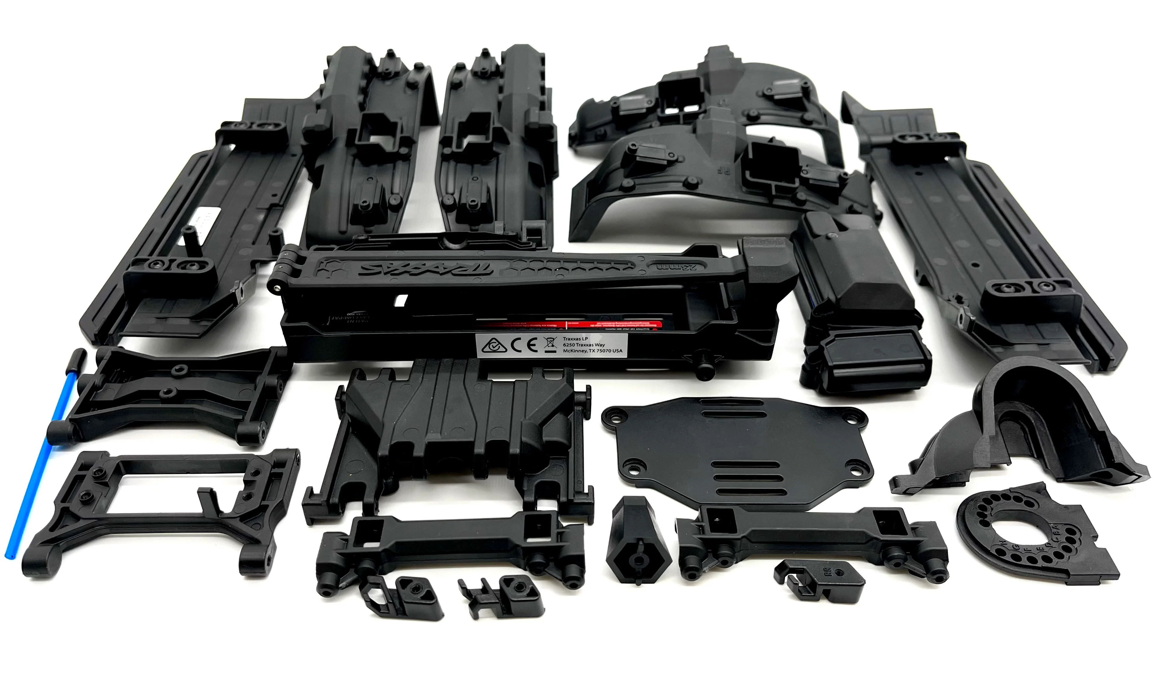 TRX-4 TRAX Sport Plastic Set - CLIPLESS fender braces mounts, Rock Sliders 82024-4 - Image 2