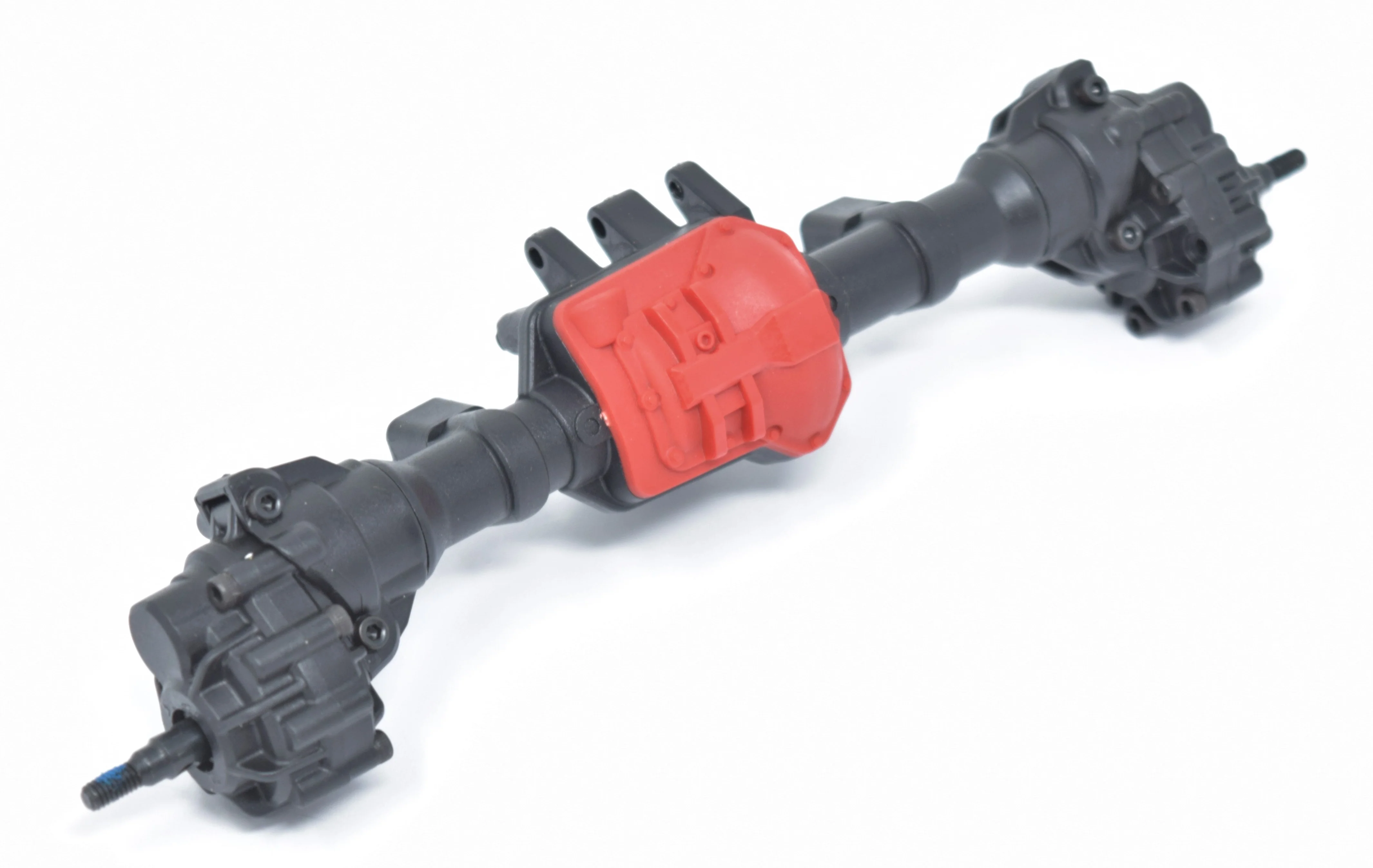 TRX-4 TRAXX - Rear PORTAL AXLE & Housing, Spool Diff sport stub 82034-4