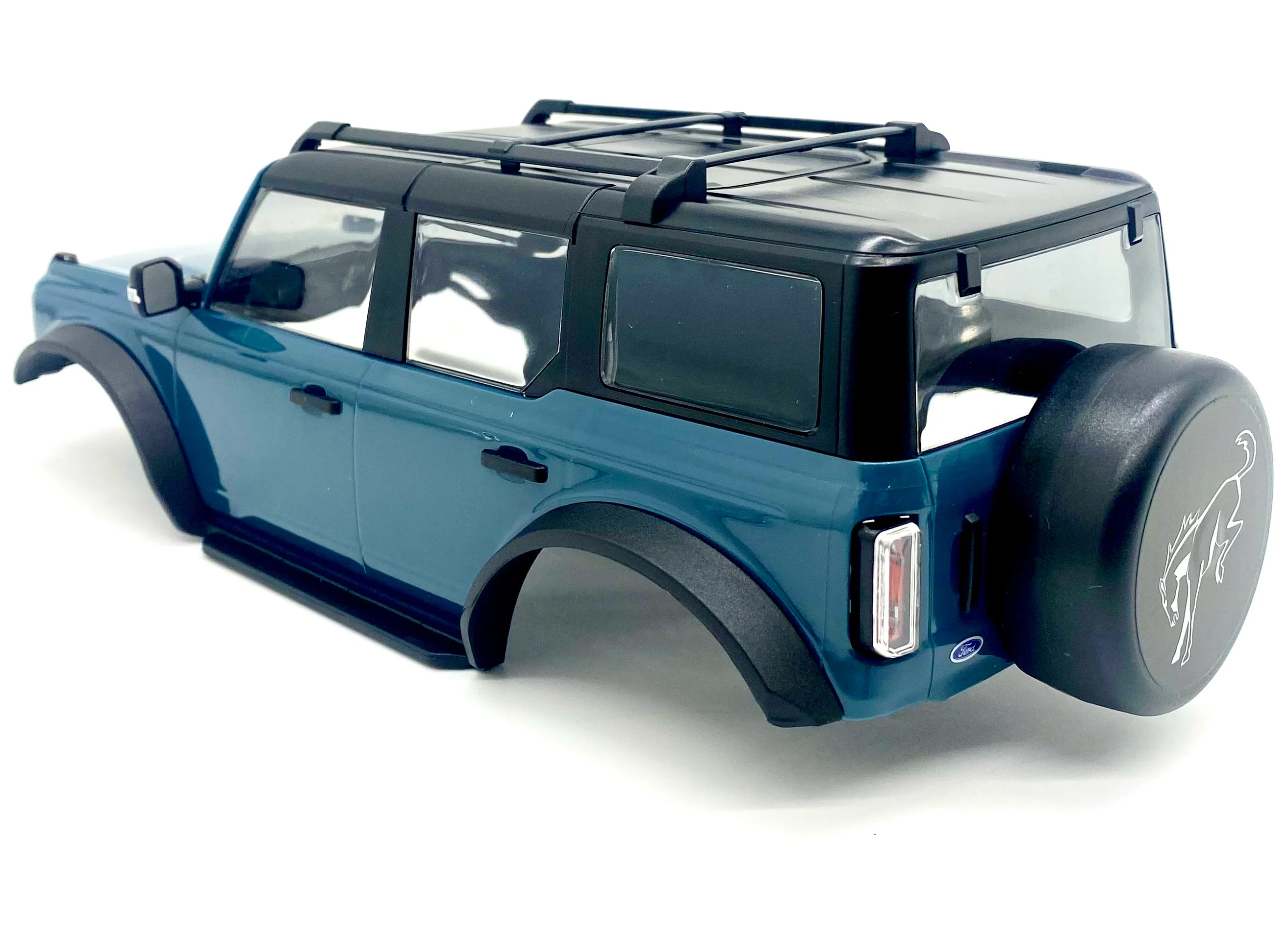 fits TRX-4M BRONCO - BODY Cover, AREA 51 gray blue Painted complete 97074-1 - Image 2