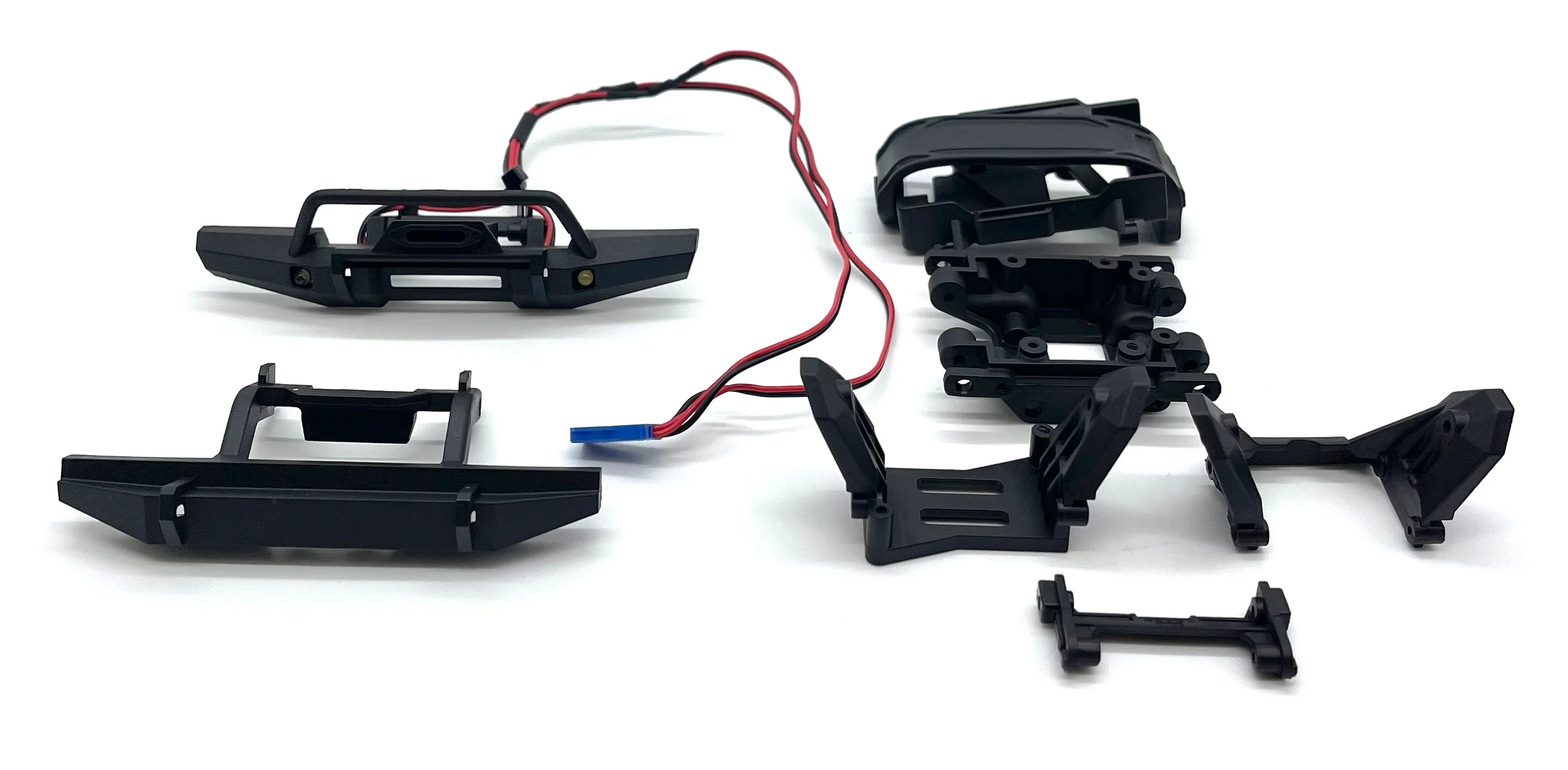 fits TRX-4M DEFENDER - Skid plates, bumpers, shock mounts, LED lights 97054-1 - Image 2