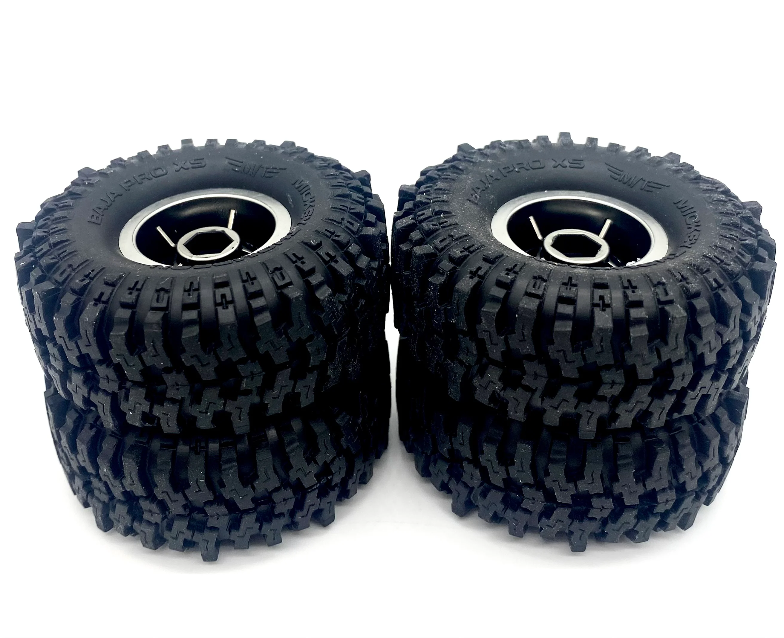 TRX-4M F-150 - TIRES & Wheel Set assembled Mickey Thompson® Baja Pro™ Traxxas 97044-1 - Image 2