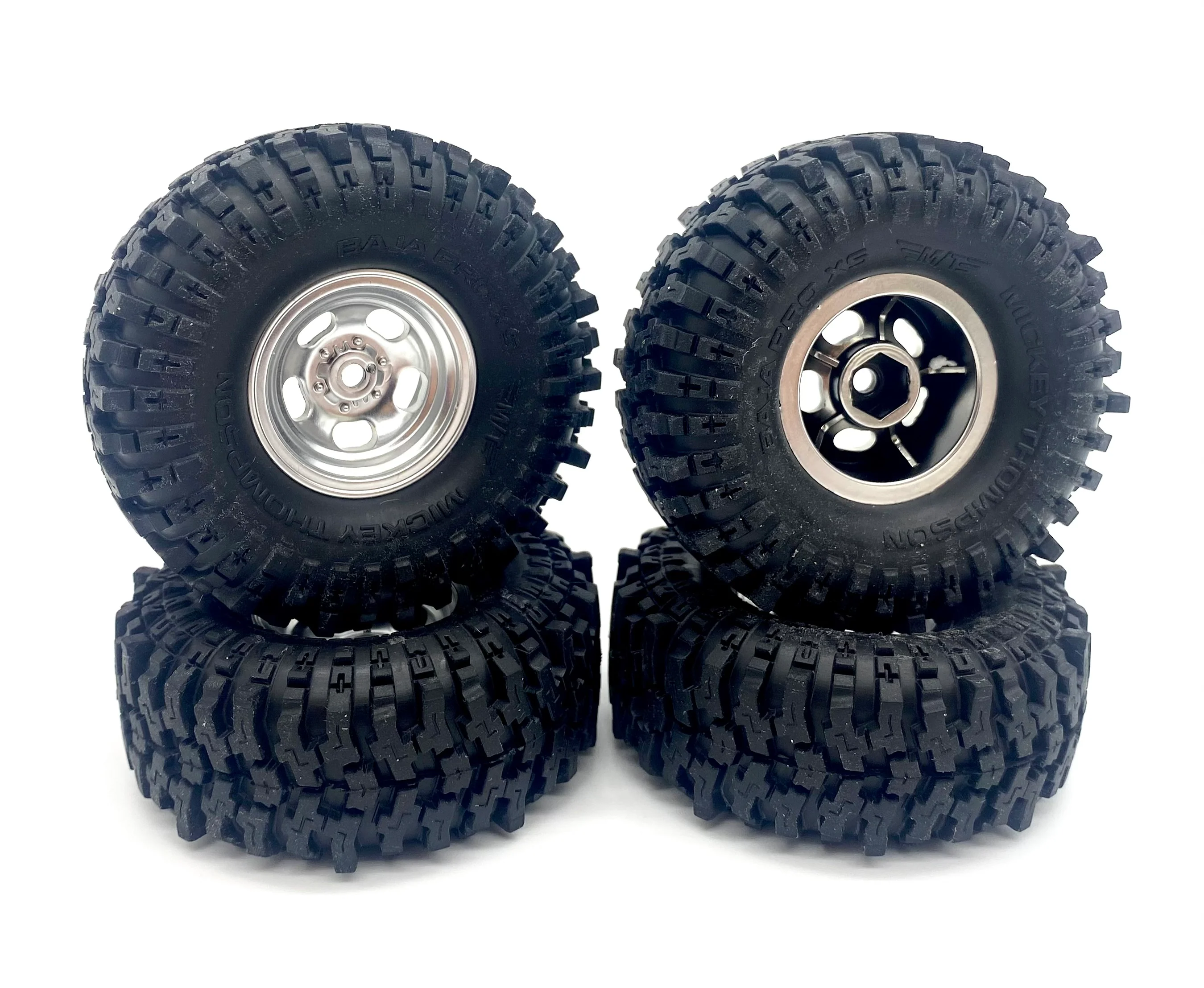 TRX-4M F-150 - TIRES & Wheel Set assembled Mickey Thompson® Baja Pro™ Traxxas 97044-1 - Image 3