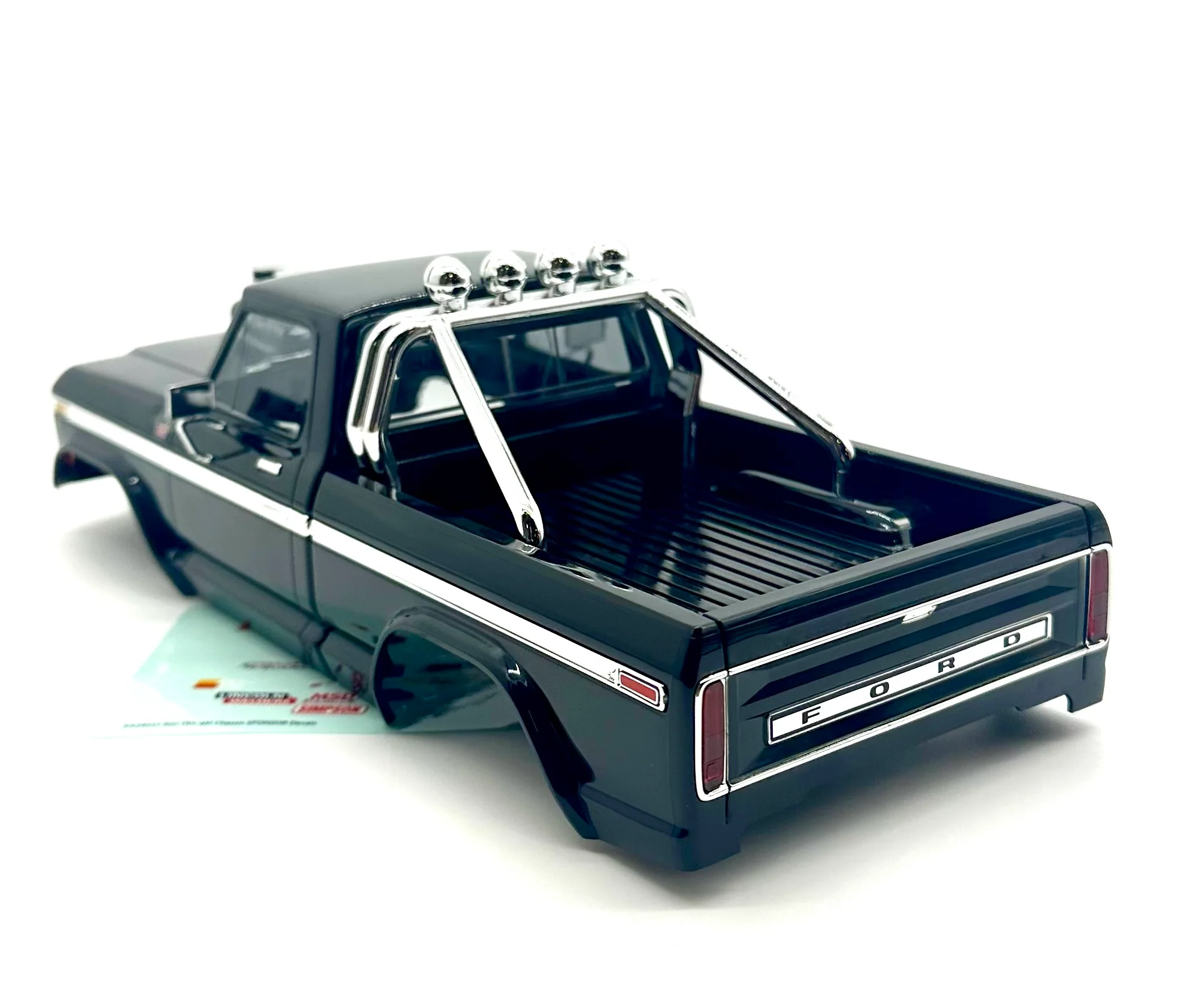 fits TRX-4MT F-150 - BODY Cover, BLACK (Factory Painted, complete Traxxas 98044-1 - Image 3