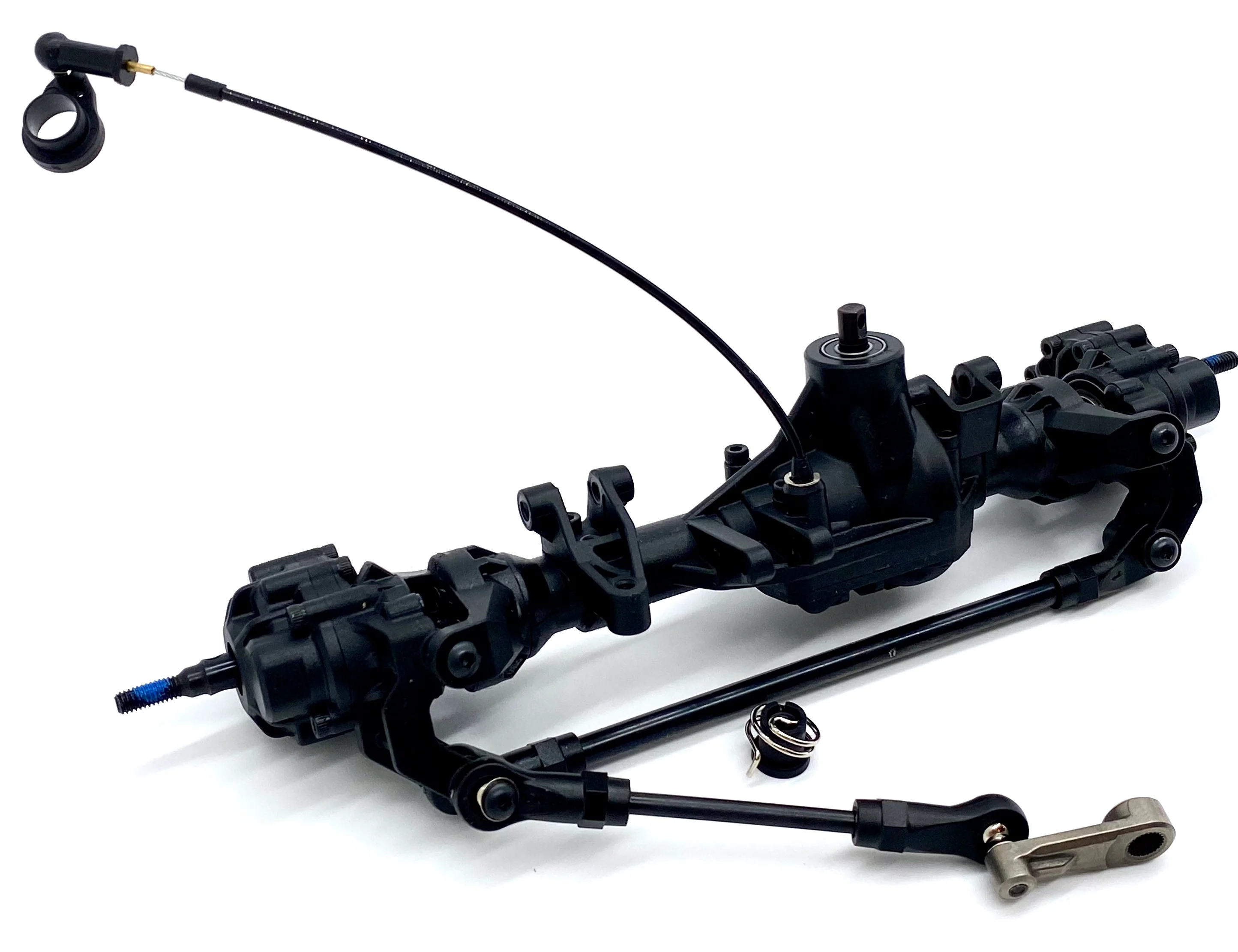 TRX-6x6 Flatbed HAULER - Front PORTAL AXLE & Housing locking Diff 88086-4
