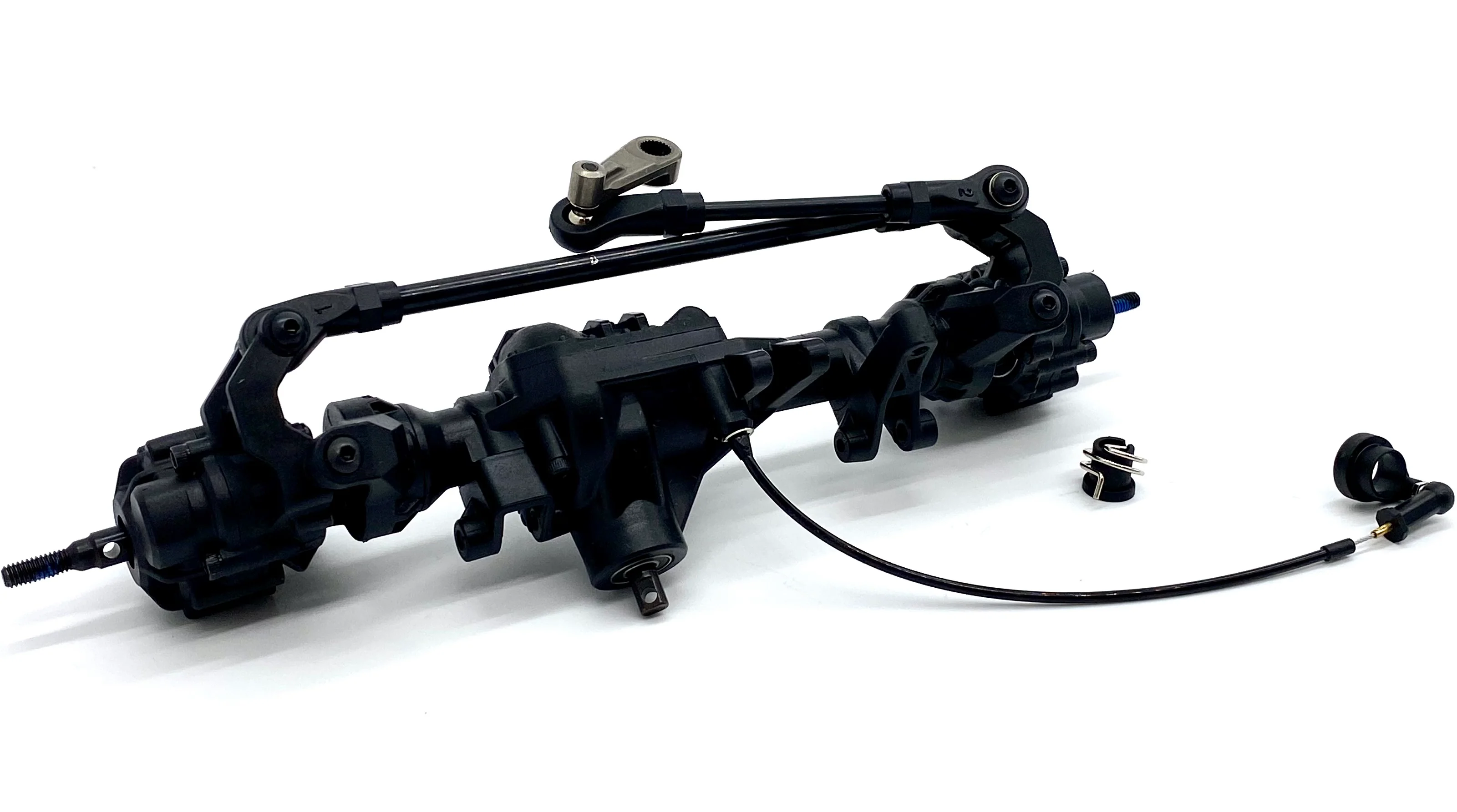 TRX-6x6 Flatbed HAULER - Front PORTAL AXLE & Housing locking Diff 88086-4 - Image 2