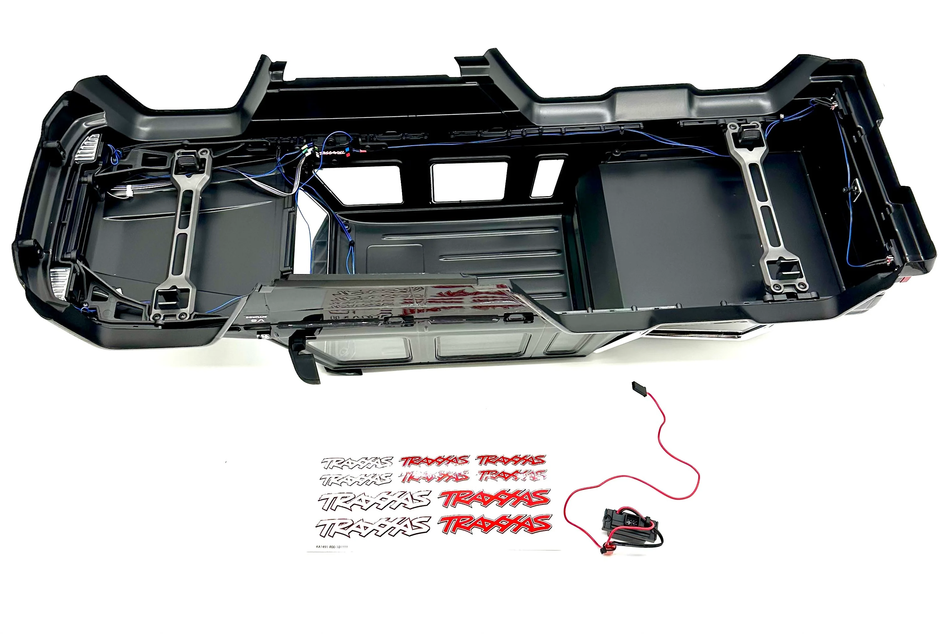 TRX-6x6 Mercedes-Benz - BODY Cover BLACK Shell clipless Painted 88096-4 - Image 2