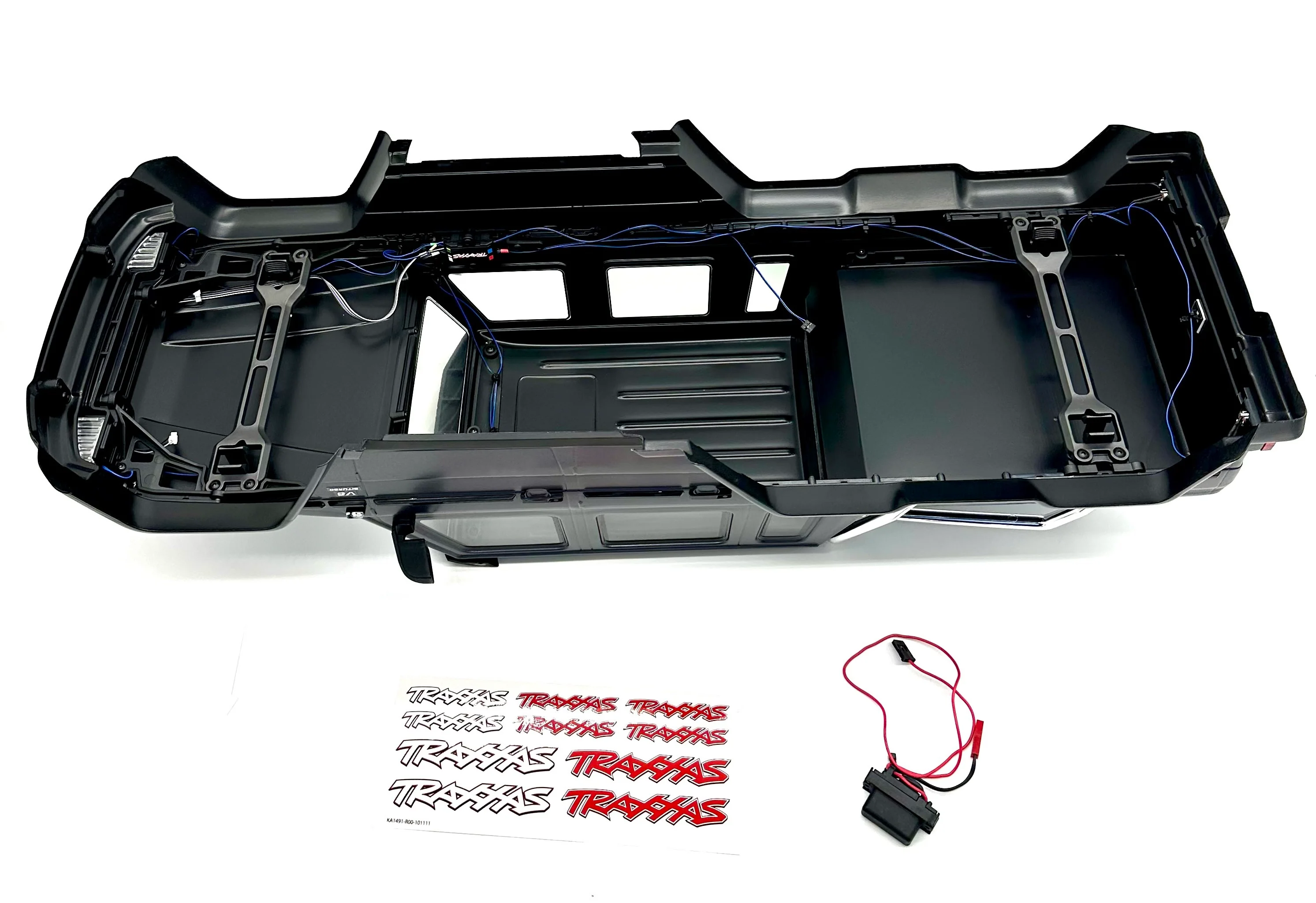 TRX-6x6 Mercedes-Benz - BODY Cover Graphite Shell Clipless Painted 88096-4 - Image 2
