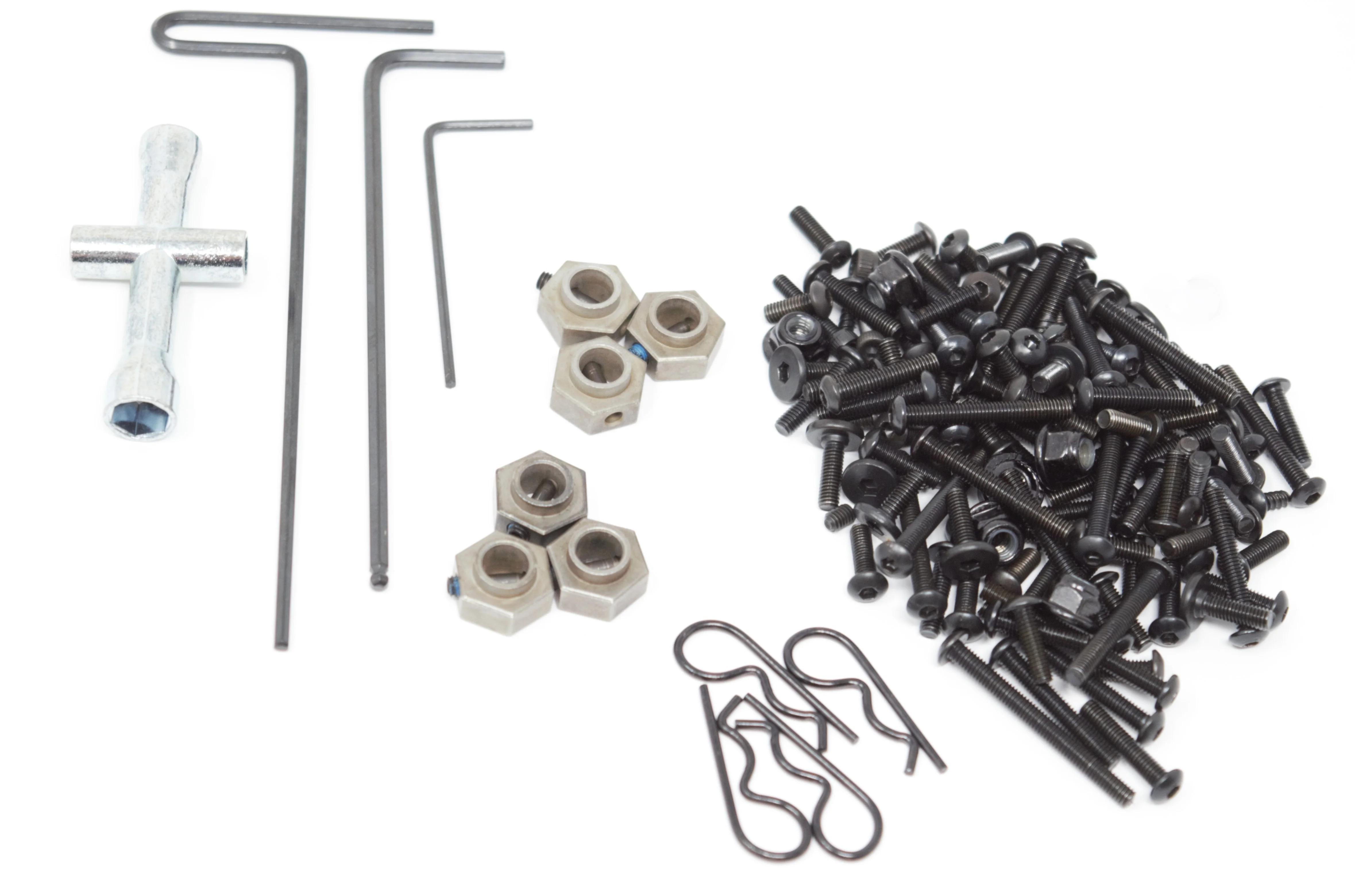 TRX-6x6 Mercedes-Benz - SCREWS tools 12mm Hex hubs nuts hardware 88096-4