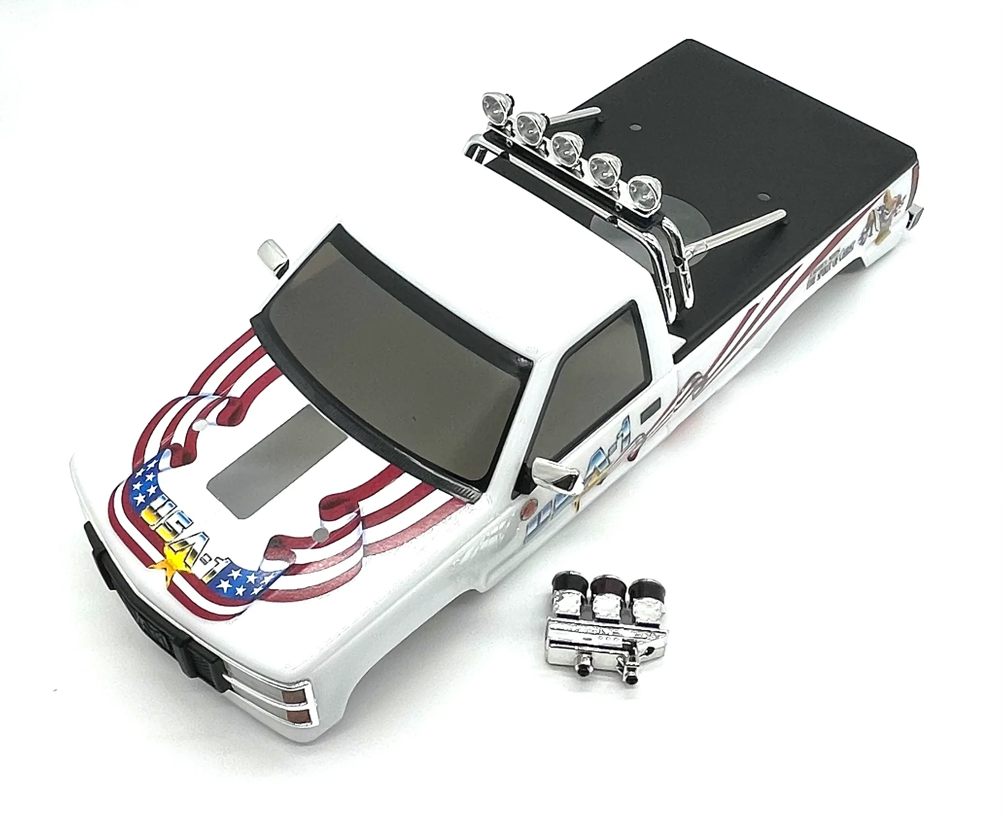 USA-1 NITRO BODY shell MAB405 Rollbar kyosho KYO33155 - Image 2