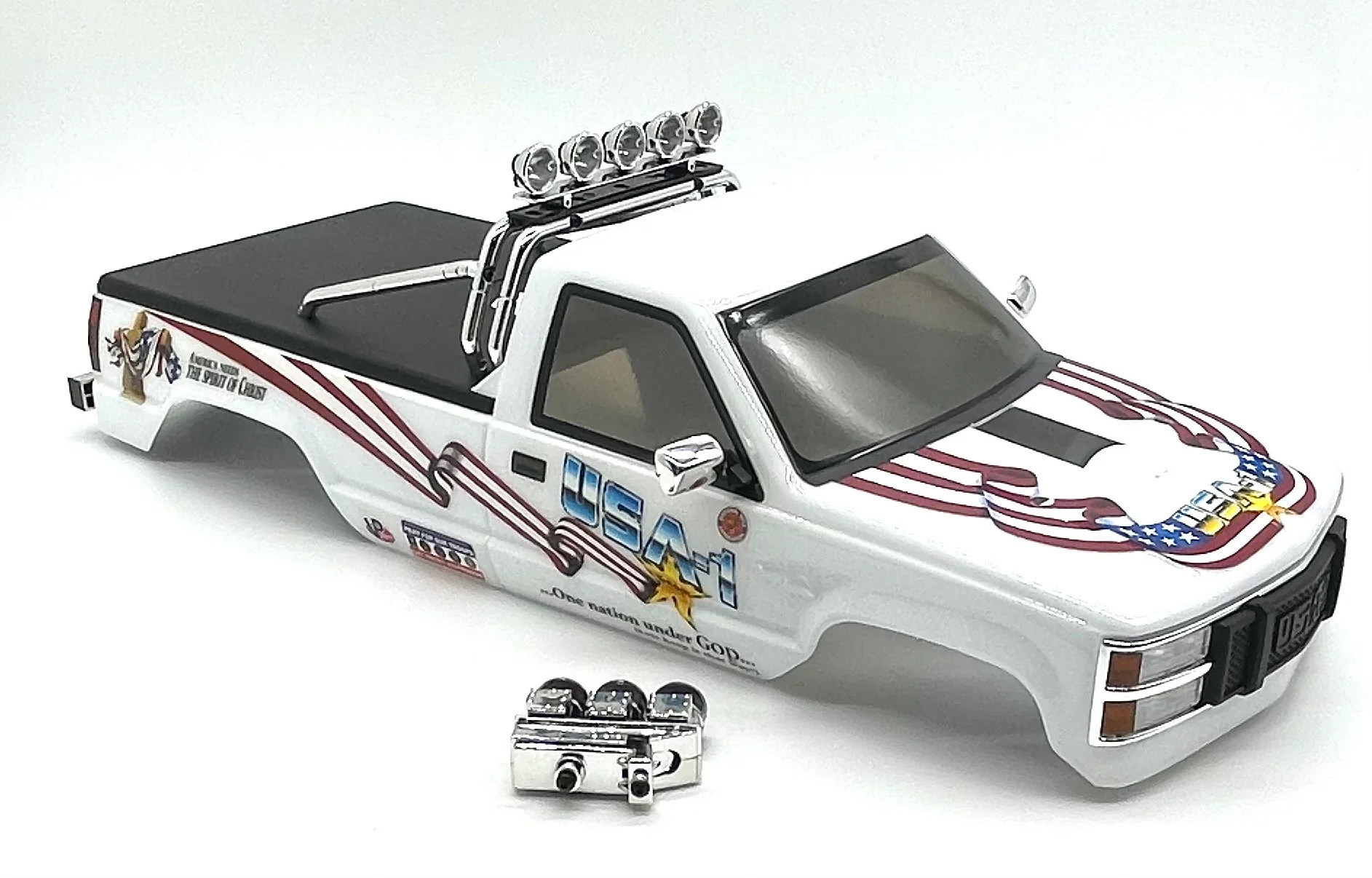 USA-1 NITRO BODY shell MAB405 Rollbar kyosho KYO33155 - Image 4