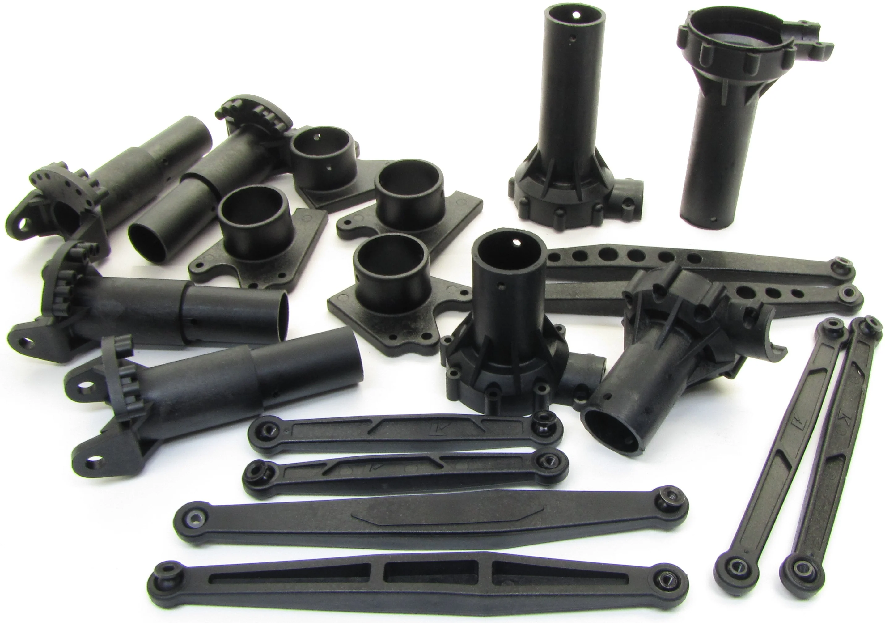 USA-1 NITRO SUSPENSION ARMS & BULKHEAD SET housings (kyosho KYO33155 - Image 2