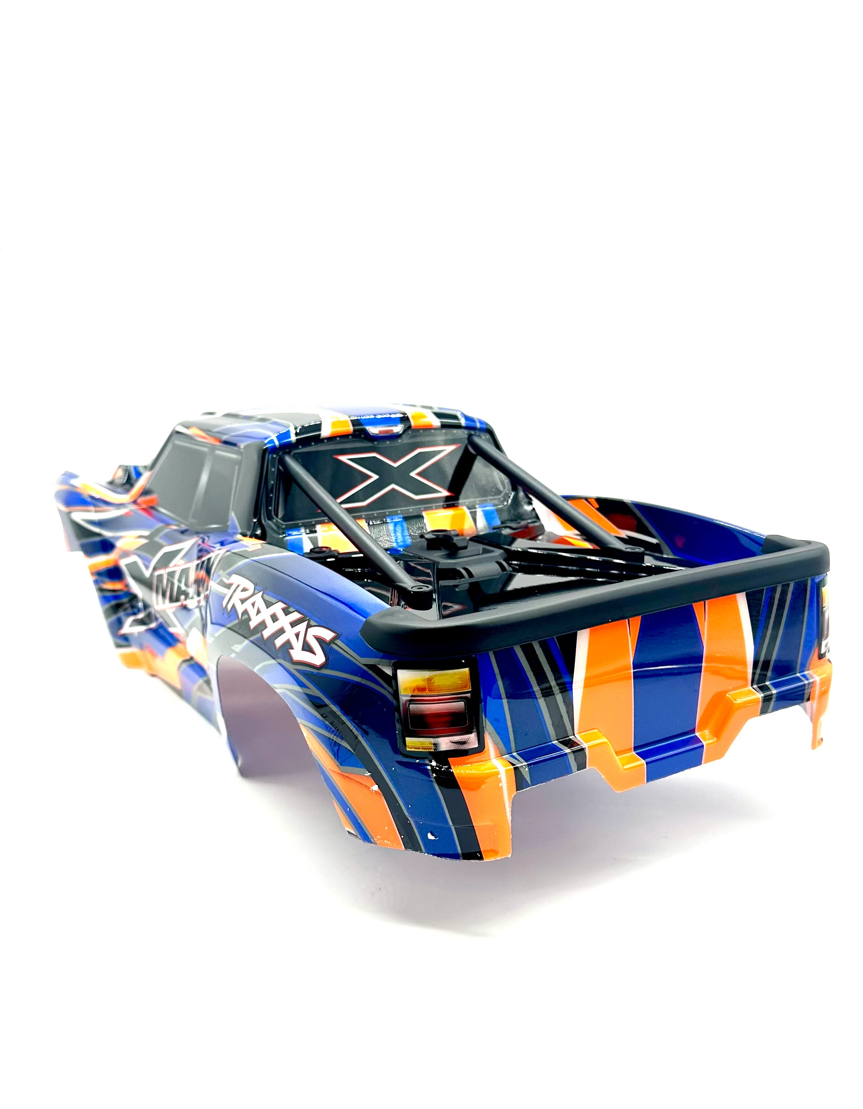 X-MAXX BODY cover Shell (2024 Orange Painted ProGraphics Shell 77086-4) - Image 3