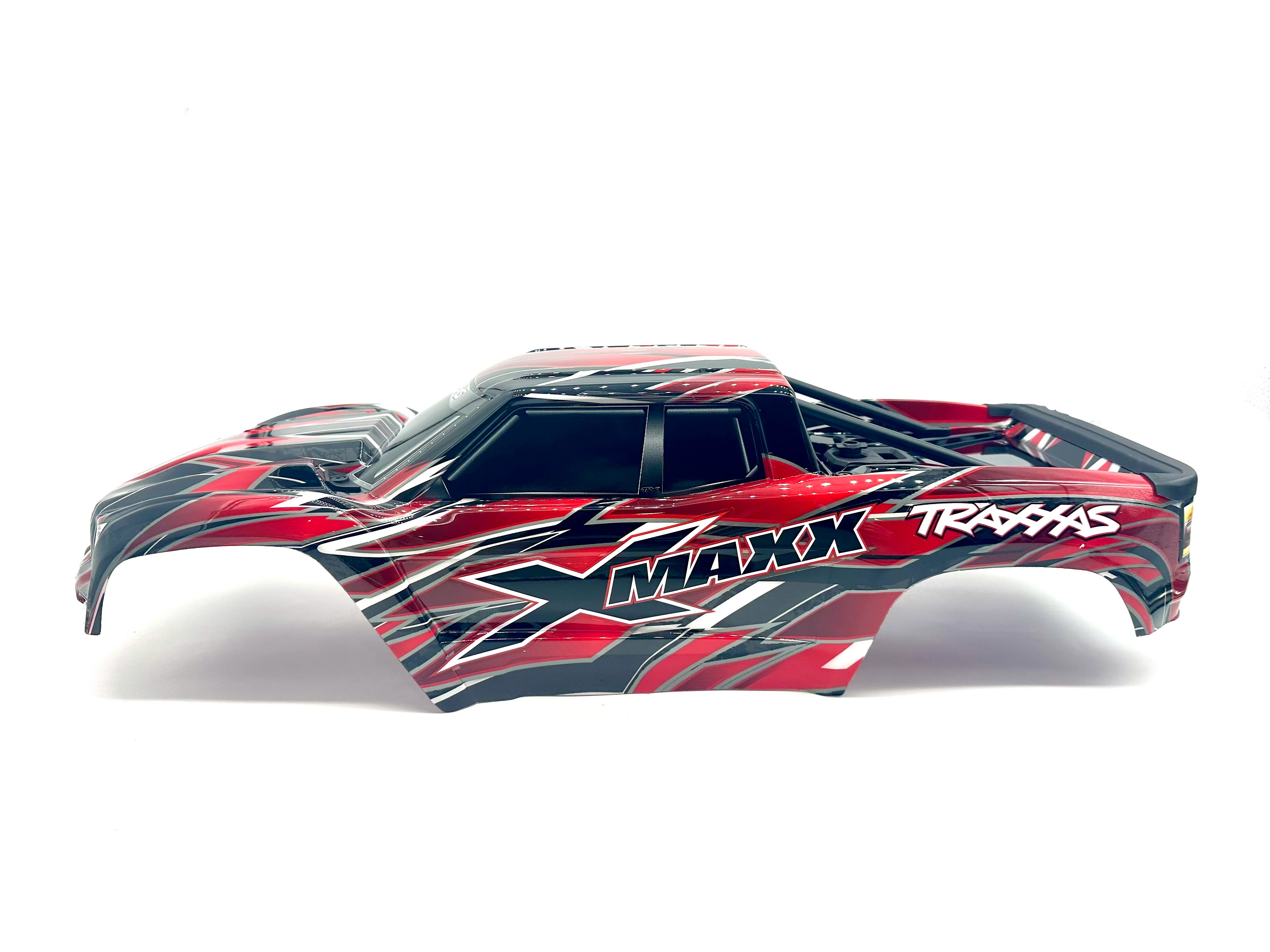 X-MAXX BODY cover Shell (2024 Red Painted ProGraphics Shell 77086-4 - Image 2