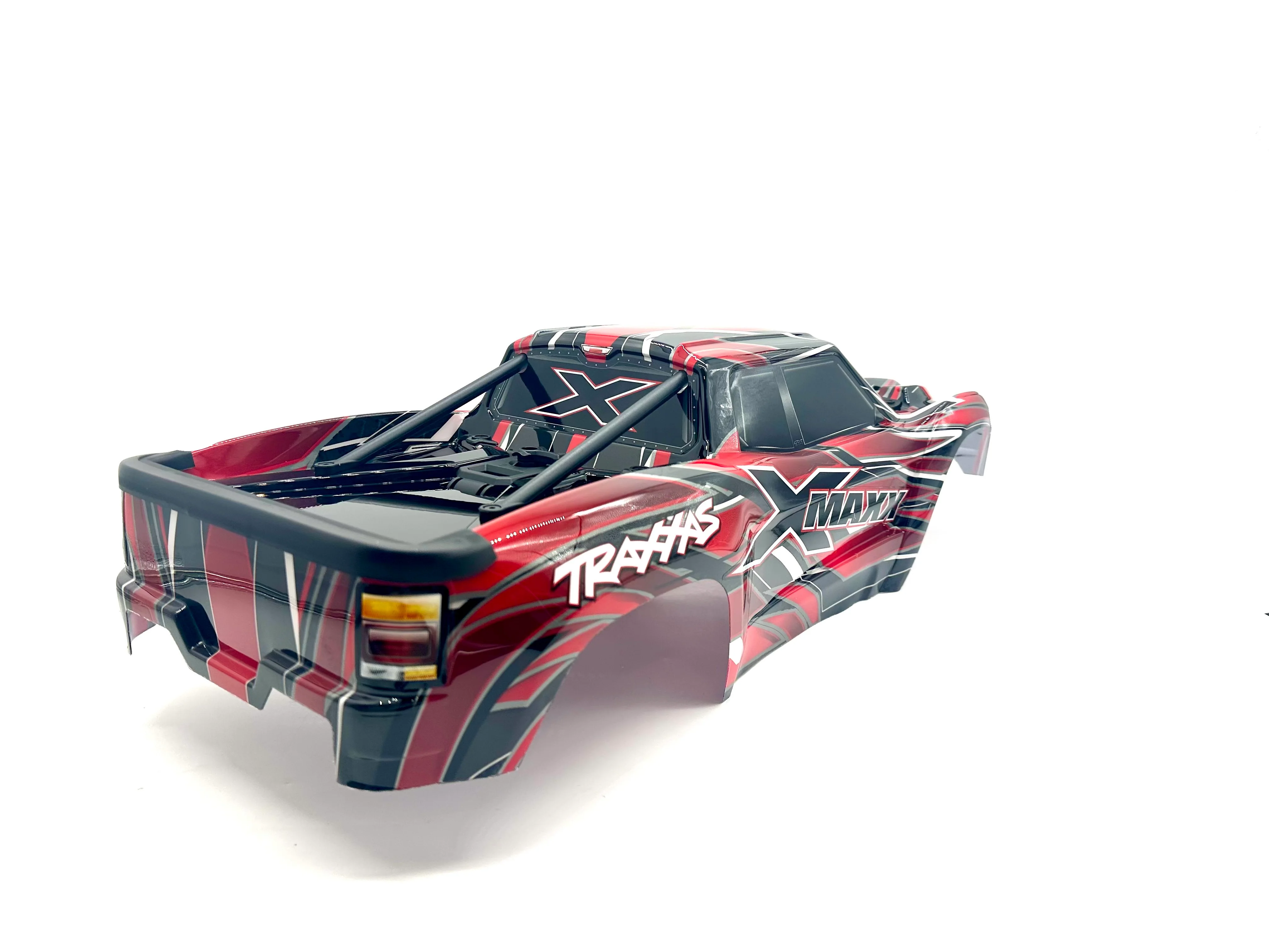 X-MAXX BODY cover Shell (2024 Red Painted ProGraphics Shell 77086-4 - Image 3