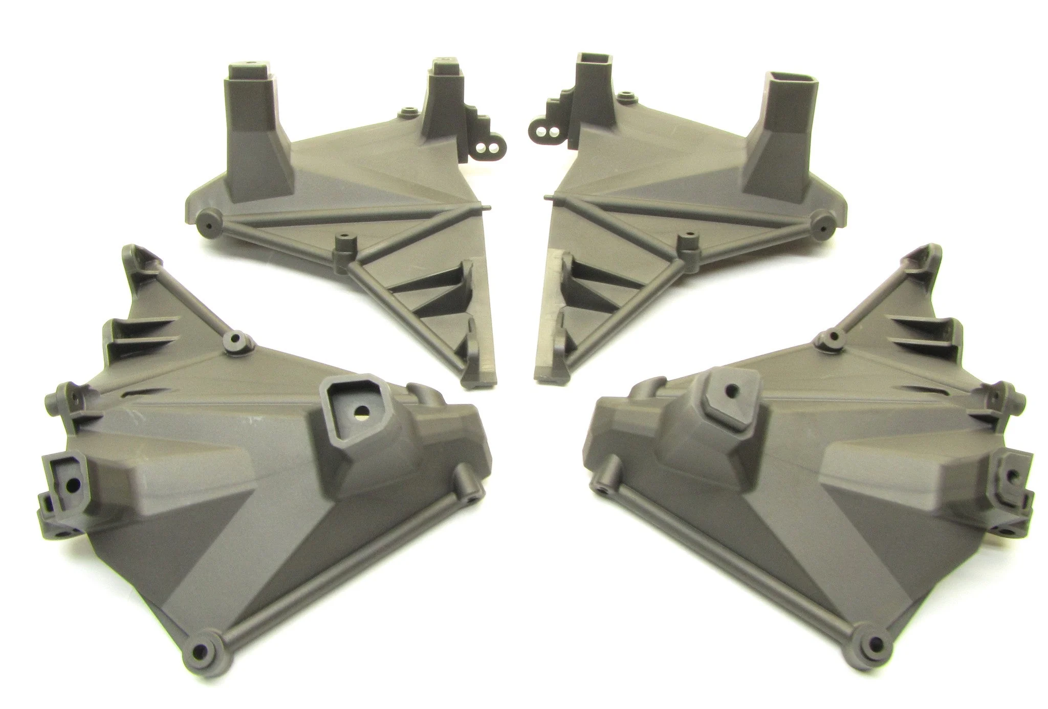 X-MAXX Ultimate SHOCK TOWERS (Front Rear Left & Right Halves) Traxxas 77097-4 - Image 2