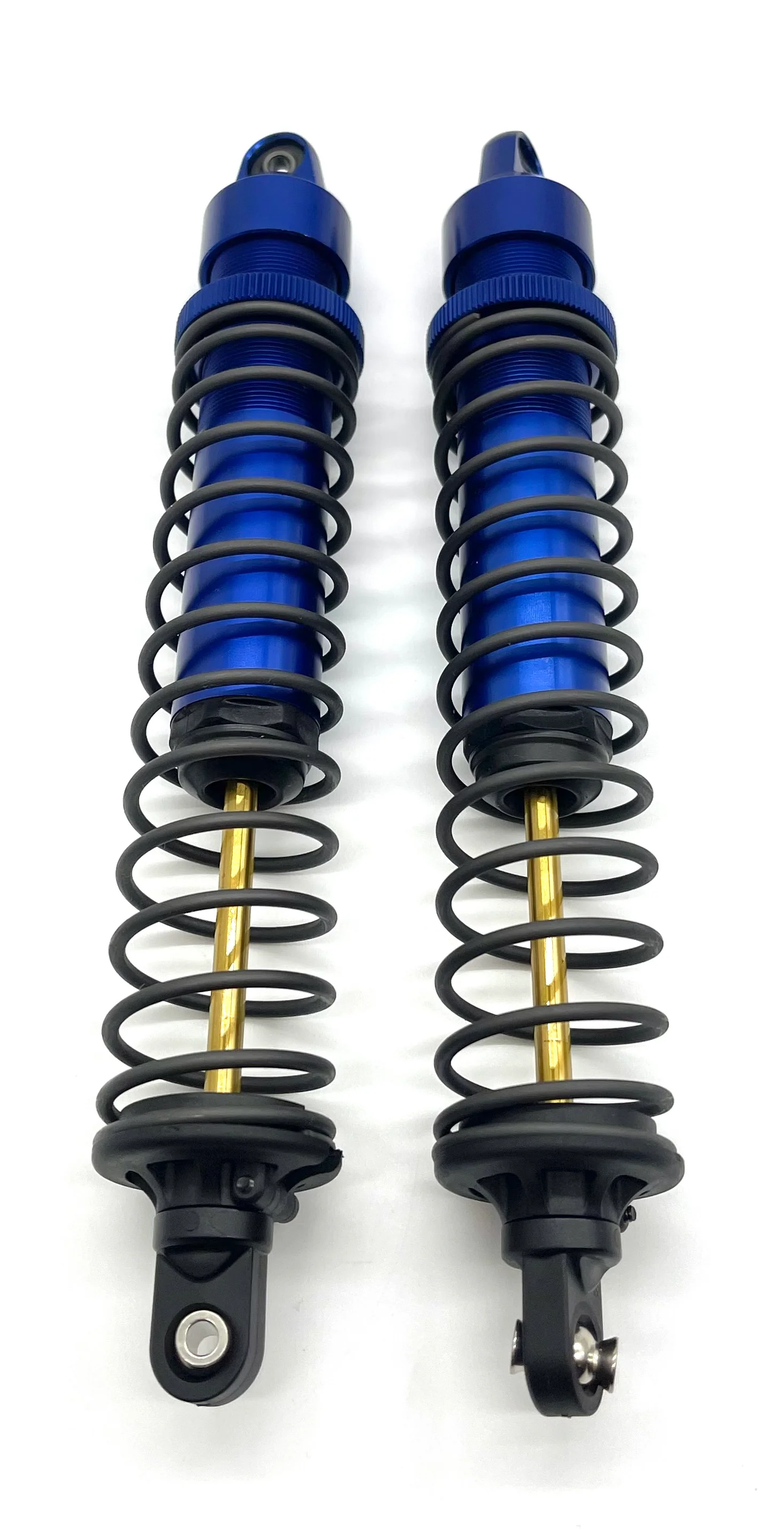 X-MAXX Ultimate SHOCKS (GTX Aluminum Blue-Anodized (2) w/springs Traxxas 77097-4 - Image 2