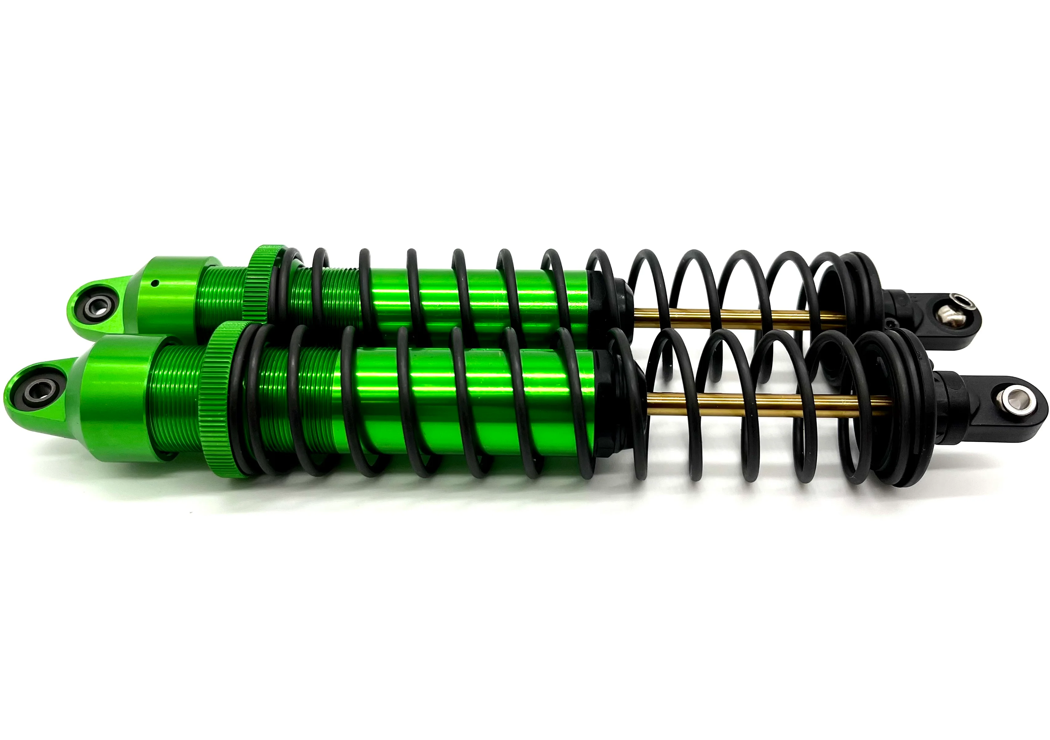 X-MAXX Ultimate SHOCKS (GTX Aluminum Green-Anodized (2) w/Springs Traxxas 77097-4