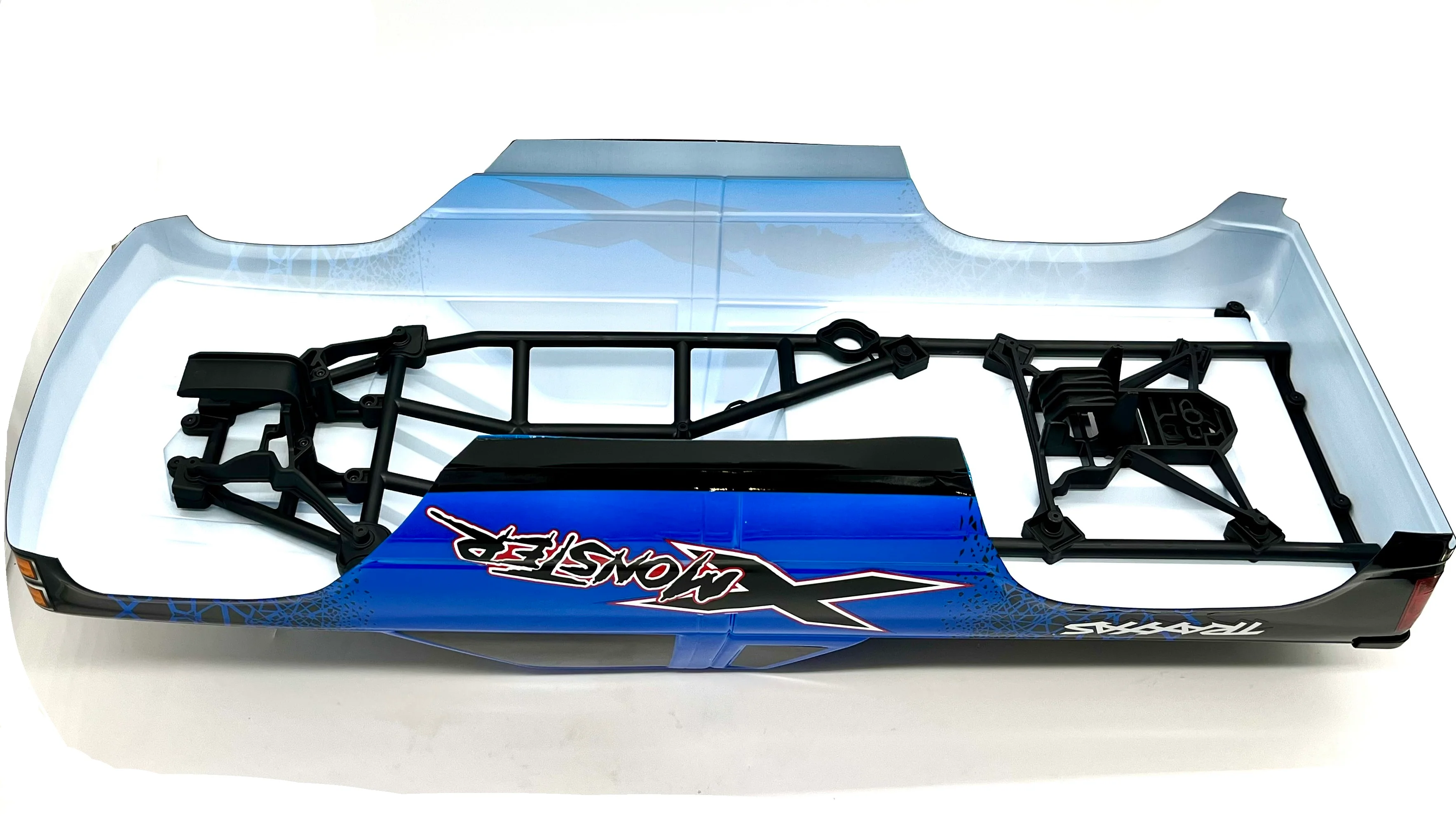 X-MONSTER BODY BLUE Chevrolet GMT400 CK 7697-Blue truck cover Traxxas 77036-4 - Image 4