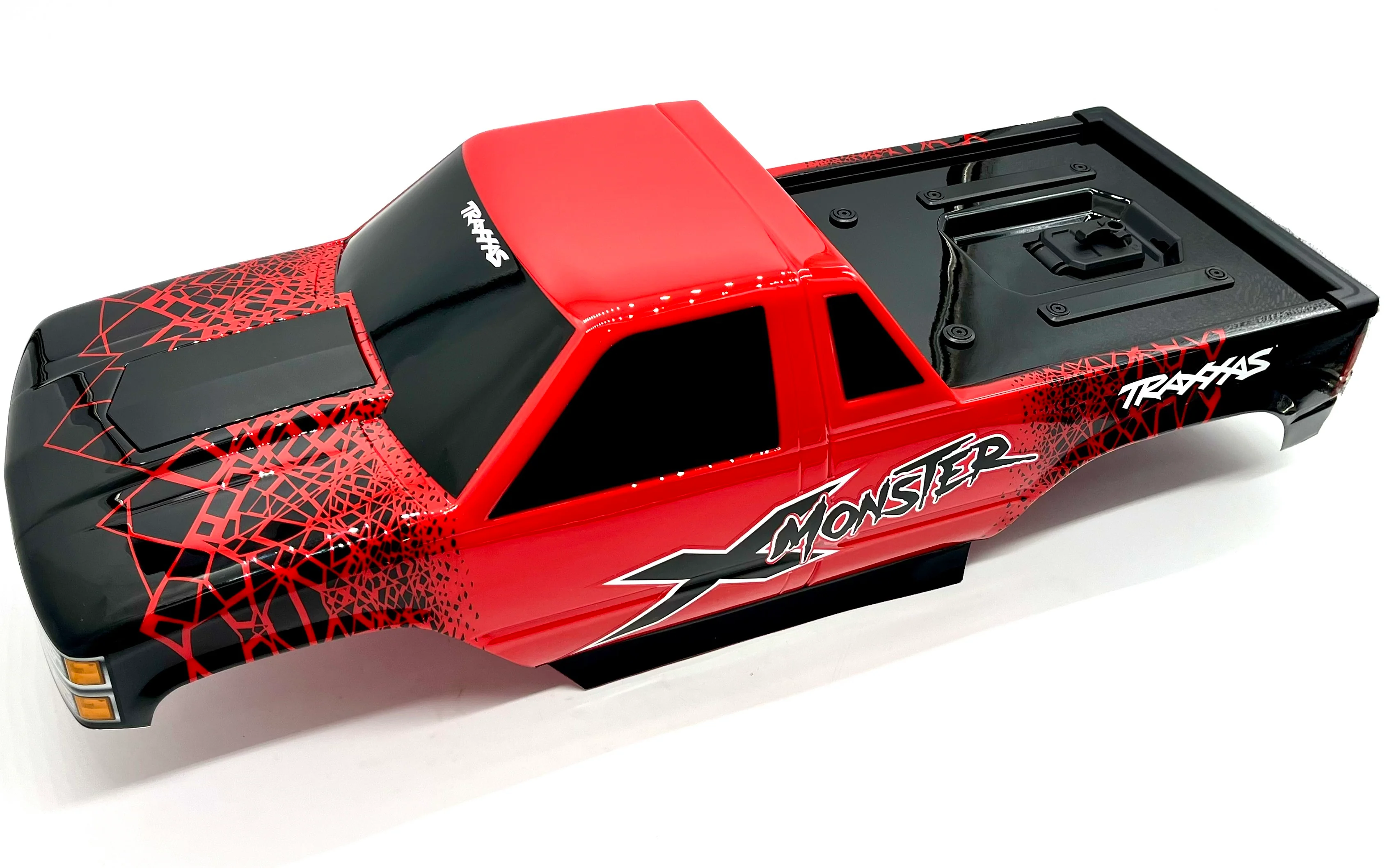 X-MONSTER BODY RED Chevrolet GMT400 CK 7697-Red truck cover Traxxas 77036-4 - Image 3