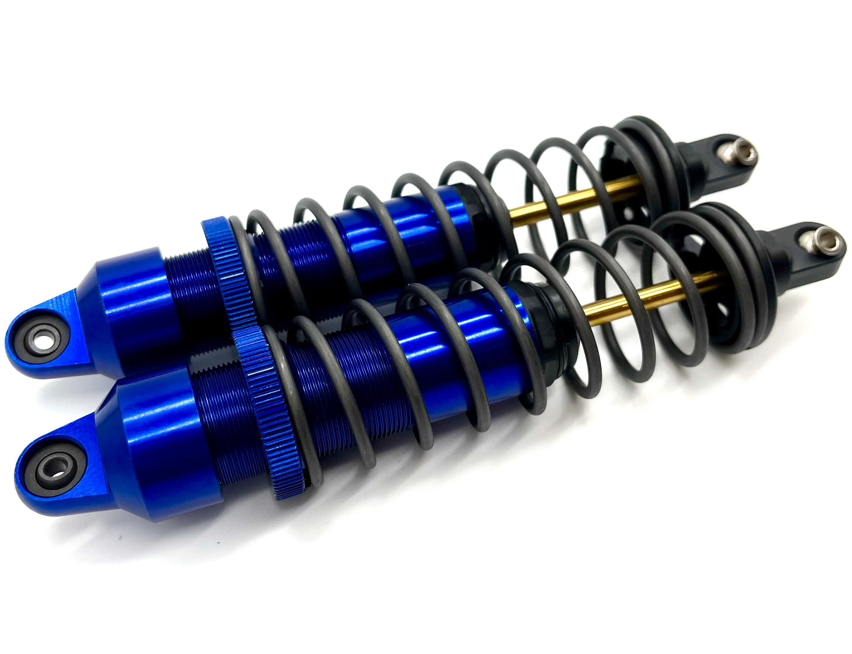 XRT Ultimate SHOCKS (GTX Alum Blue-Anodized FRONT, Upgaded 7861 (2) Traxxas 78097-4 - Image 2