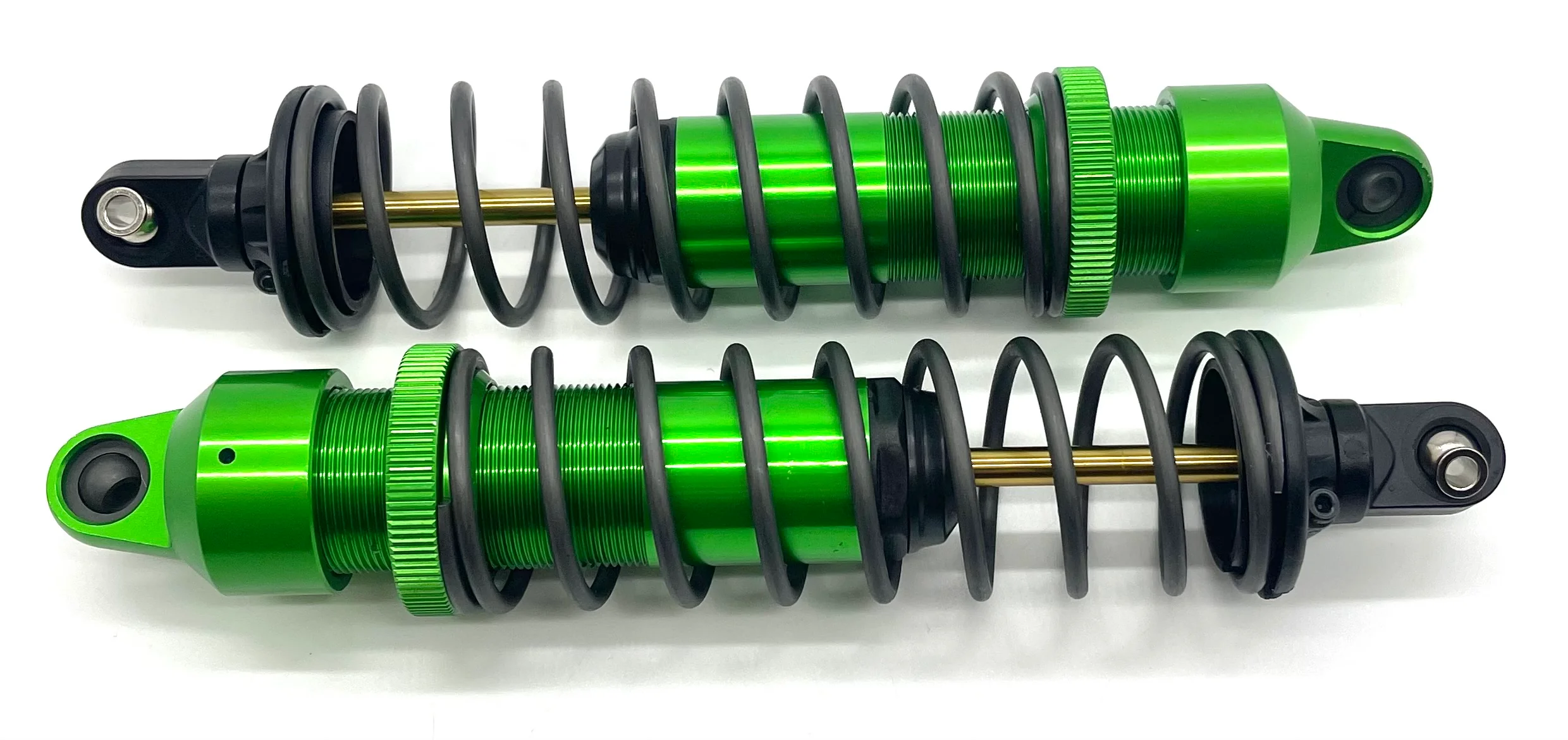 XRT Ultimate SHOCKS (GTX Alum Green-Anodized FRONT, Upgraded 7861g(2) Traxxas 78097-4