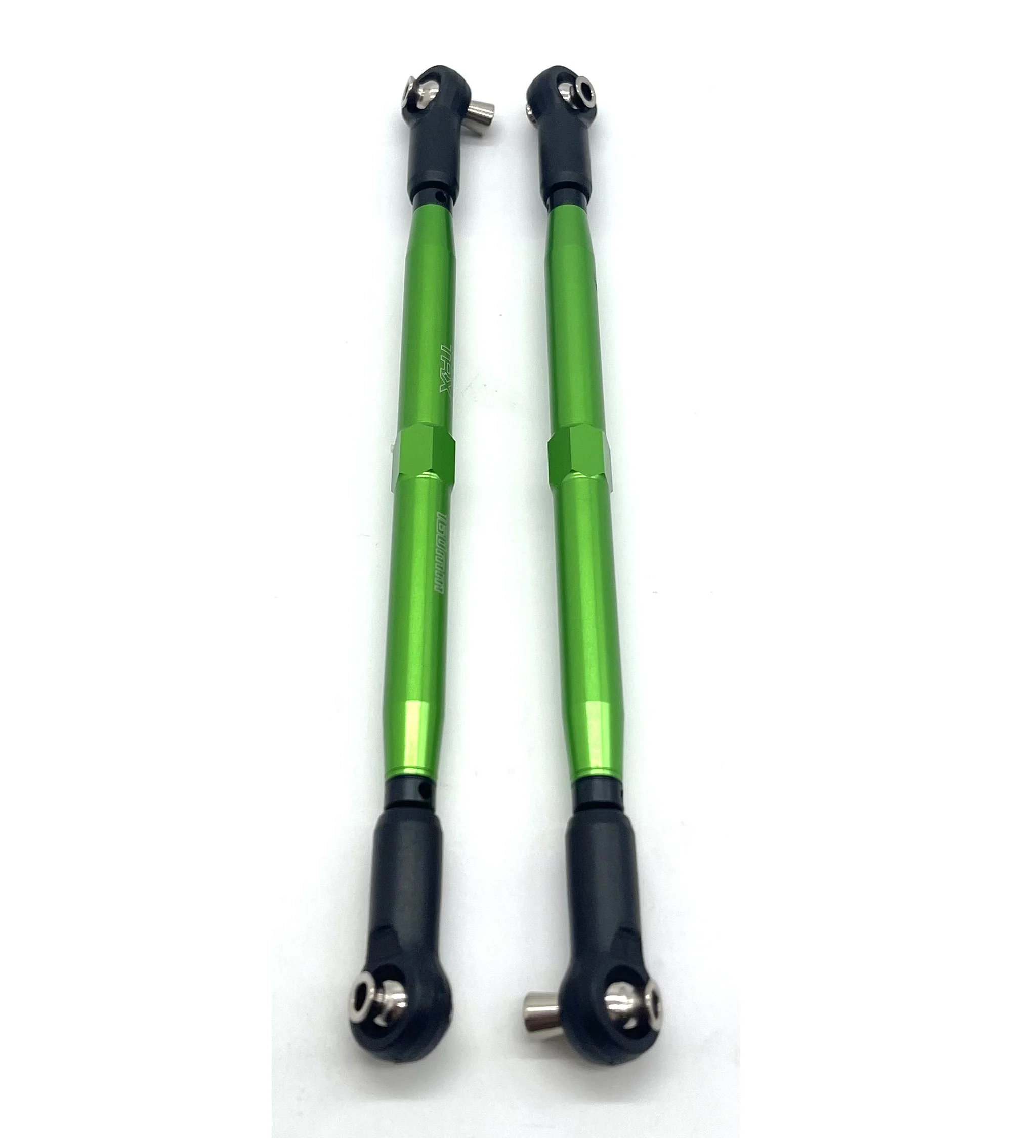 XRT Ultimate Steering Rods (Green Push Toe links molded composite 202mm Traxxas 78097-4 - Image 2