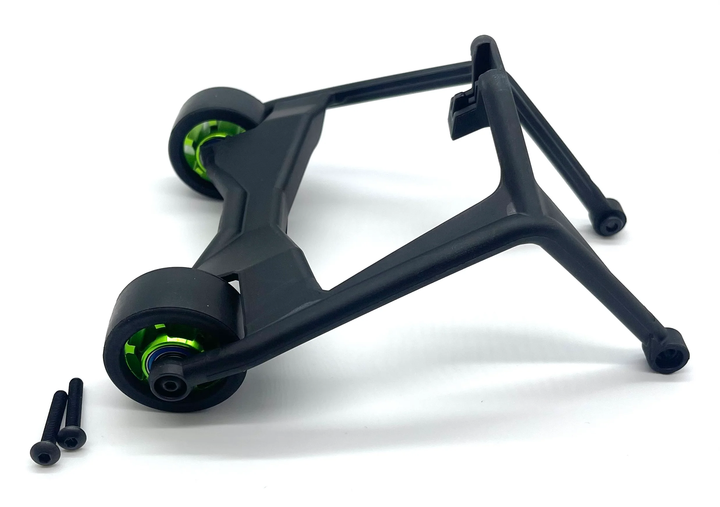 XRT Ultimate Wheelie Bar & Screws (Green assembled x-maxx Traxxas 78097-4